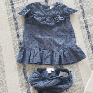 Kate spade dress with bloomers 18 mo